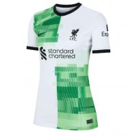 Camiseta Liverpool Ibrahima Konate #5 Segunda Equipación Replica 2023-24 para mujer mangas cortas